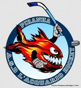 Logo Acquario hockey e pattinaggio I piranha