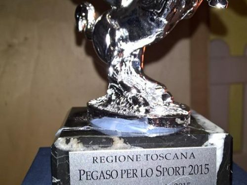 PEGASO PER LO SPORT 2015 – CONSEGNATO ALLA SOCIETÀ L’ACQUARIO DI PATTINAGGIO FREESTYLE
